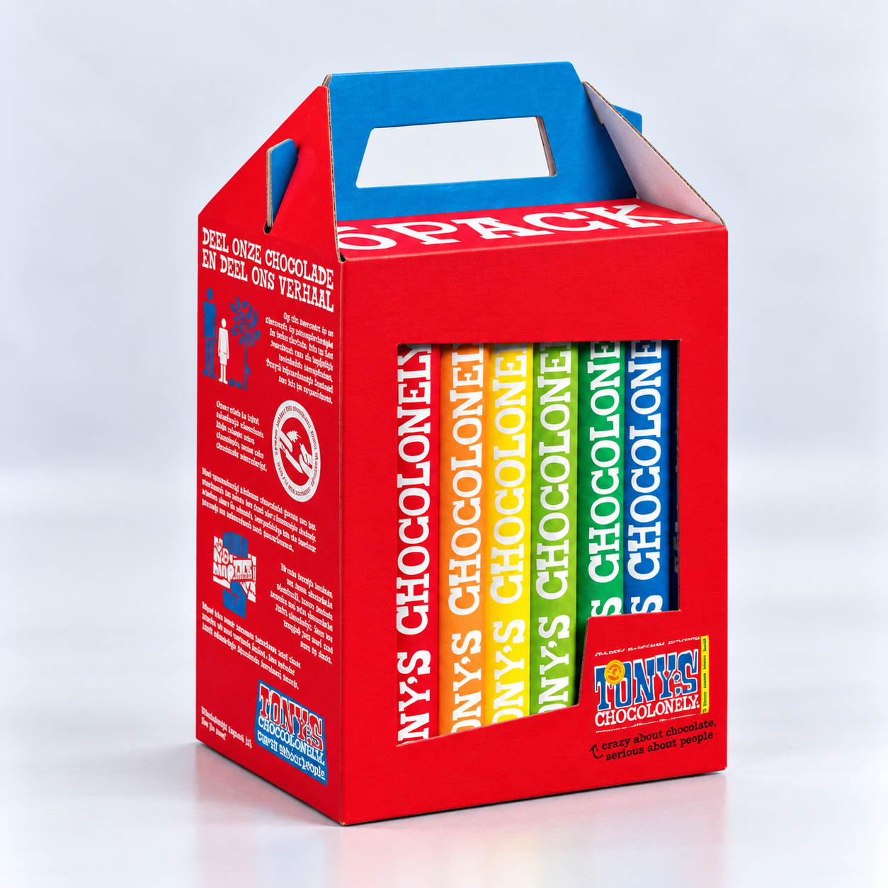 ~Spaarcadeau:Tony Chocolonely 6 repen